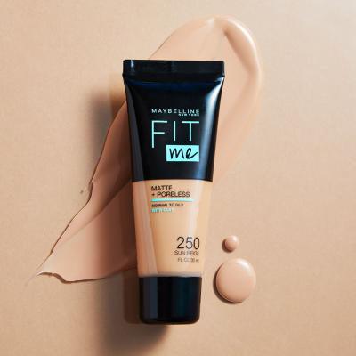 Maybelline Fit Me! Matte + Poreless Make-up pro ženy 30 ml Odstín 104 Soft Ivory