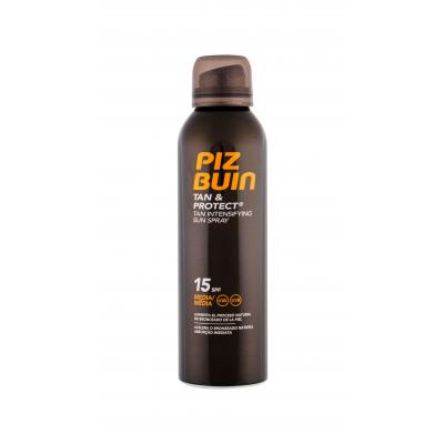 PIZ BUIN Tan & Protect Tan Intensifying Sun Spray SPF15 Opalovací přípravek na tělo 150 ml