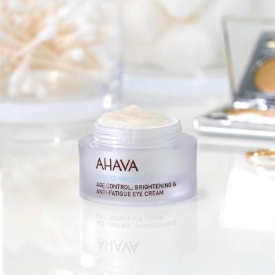 AHAVA Time To Smooth Age Control, Brightening &amp; Anti-Fatigue Eye Cream Oční krém pro ženy 15 ml