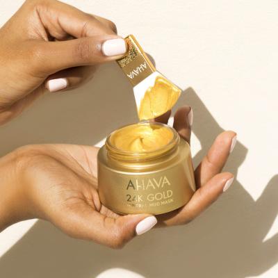 AHAVA 24K Gold Mineral Mud Mask Pleťová maska pro ženy 50 ml