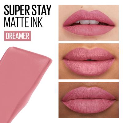 Maybelline Superstay Matte Ink Liquid Rtěnka pro ženy 5 ml Odstín 10 Dreamer