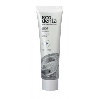 Ecodenta Toothpaste Triple Effect Zubní pasta 100 ml poškozená krabička