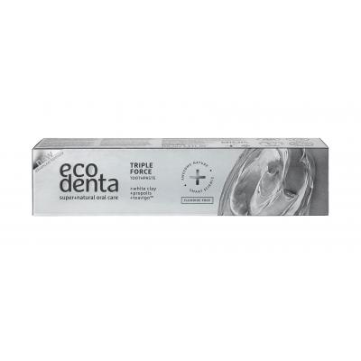 Ecodenta Toothpaste Triple Effect Zubní pasta 100 ml poškozená krabička