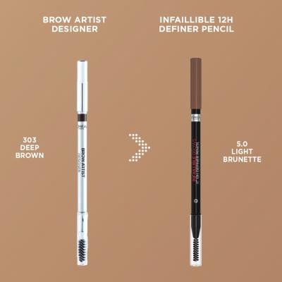 L&#039;Oréal Paris Infaillible Brows 12H Definer Pencil Tužka na obočí pro ženy 1 g Odstín 6.32 Auburn