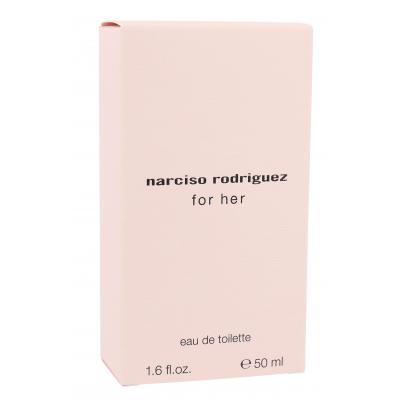 Narciso Rodriguez For Her Toaletní voda pro ženy 50 ml poškozená krabička