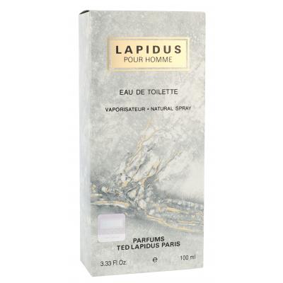 Ted Lapidus Lapidus Pour Homme Toaletní voda pro muže 100 ml poškozená krabička