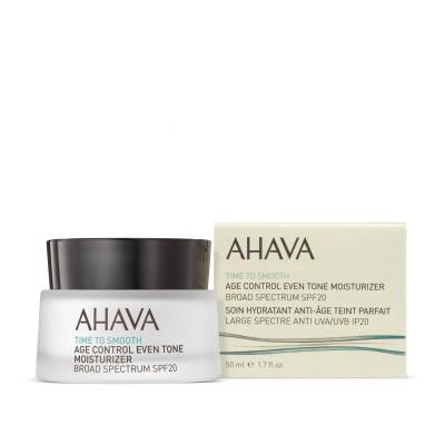 AHAVA Time To Smooth Age Control Even Tone Moisturizer SPF20 Denní pleťový krém pro ženy 50 ml