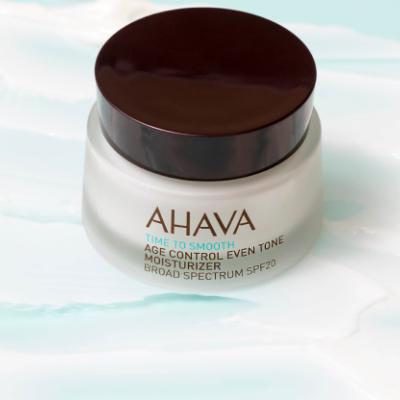 AHAVA Time To Smooth Age Control Even Tone Moisturizer SPF20 Denní pleťový krém pro ženy 50 ml