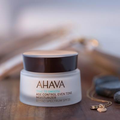 AHAVA Time To Smooth Age Control Even Tone Moisturizer SPF20 Denní pleťový krém pro ženy 50 ml