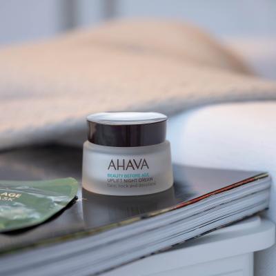 AHAVA Beauty Before Age Uplift Noční pleťový krém pro ženy 50 ml