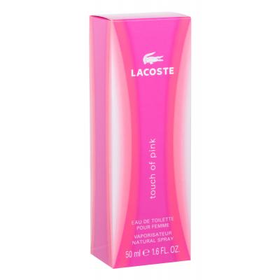 Lacoste Touch Of Pink Toaletní voda pro ženy 50 ml poškozená krabička