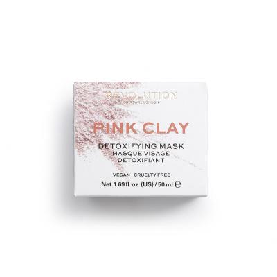 Revolution Skincare Pink Clay Detoxifying Pleťová maska pro ženy 50 ml