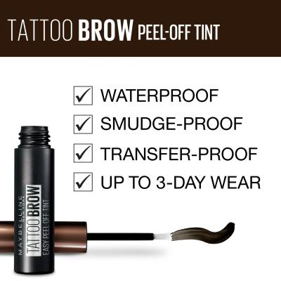 Maybelline Tattoo Brow Barva na obočí pro ženy 4,6 g Odstín Medium Brown