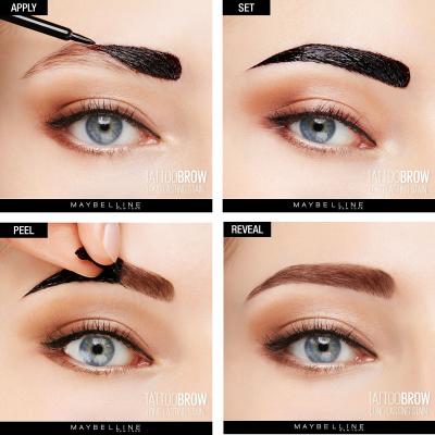 Maybelline Tattoo Brow Barva na obočí pro ženy 4,6 g Odstín Medium Brown