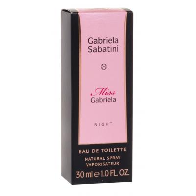 Gabriela Sabatini Miss Gabriela Night Toaletní voda pro ženy 30 ml poškozená krabička