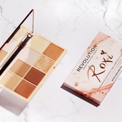 Makeup Revolution London Roxxsaurus Highlight &amp; Contour Konturovací paletka pro ženy 20 g