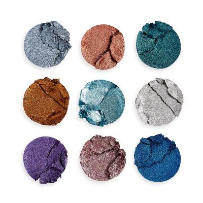 Makeup Revolution London Pressed Glitter Oční stín pro ženy 13,5 g Odstín Illusion