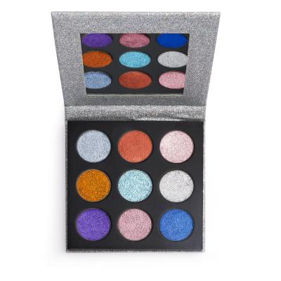 Makeup Revolution London Pressed Glitter Oční stín pro ženy 13,5 g Odstín Illusion