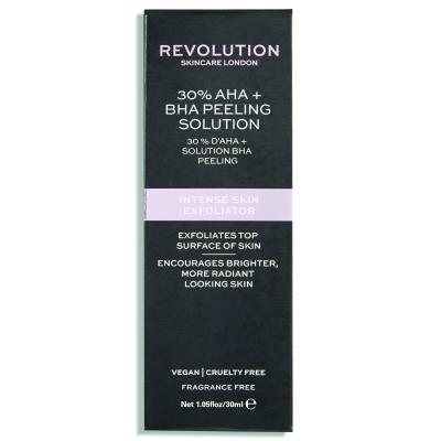 Revolution Skincare Skincare 30% AHA + BHA Peeling Solution Peeling pro ženy 30 ml