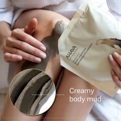 AHAVA Deadsea Mud Dermud Nourishing Body Cream Tělový peeling pro ženy 400 g