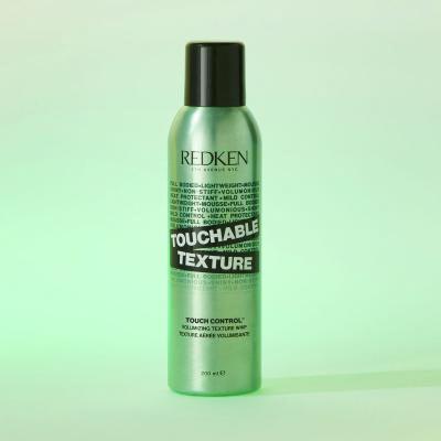 Redken Touchable Texture Volumizing Texture Whip Pro objem vlasů pro ženy 200 ml