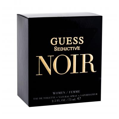 GUESS Seductive Noir Toaletní voda pro ženy 75 ml poškozená krabička