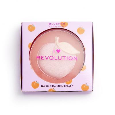 I Heart Revolution Fruity Blusher Tvářenka pro ženy 9,2 g Odstín Peach