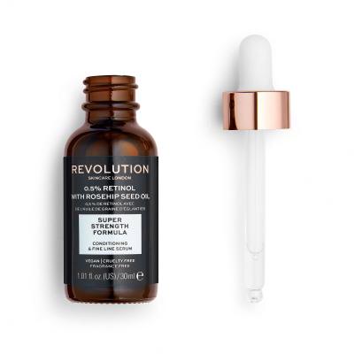 Revolution Skincare Skincare 0,5% Retinol with Rosehip Seed Oil Pleťové sérum pro ženy 30 ml