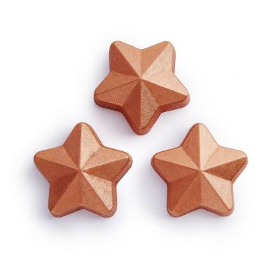 I Heart Revolution Star Bath Fizzer Kit Dárková kazeta koupelová bomba ve tvaru hvězdy 3 x 40 g