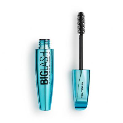 Makeup Revolution London Big Lash Volume Waterproof Řasenka pro ženy 8 g Odstín Black