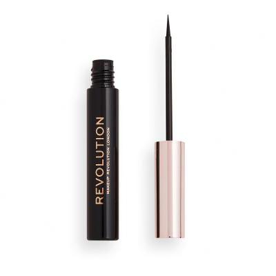 Makeup Revolution London Super Flick Eyeliner Oční linka pro ženy 4,5 ml Odstín Black