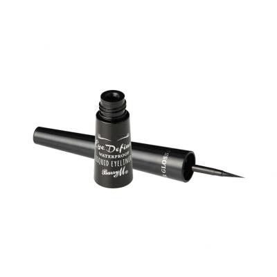 Barry M Eye Define Liquid Waterproof Oční linka pro ženy 2 ml Odstín Super Gloss Black