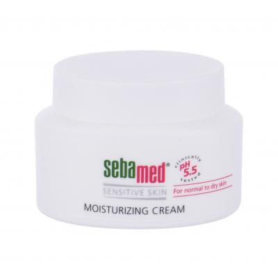 SebaMed Sensitive Skin Moisturizing Denní pleťový krém pro ženy 75 ml