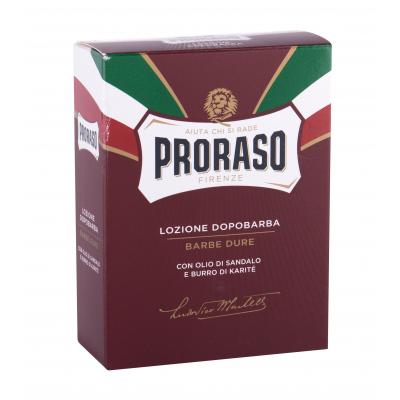 PRORASO Red After Shave Lotion Voda po holení pro muže 100 ml poškozená krabička