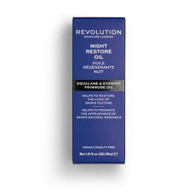 Revolution Skincare Night Restore Oil Pleťové sérum pro ženy 30 ml