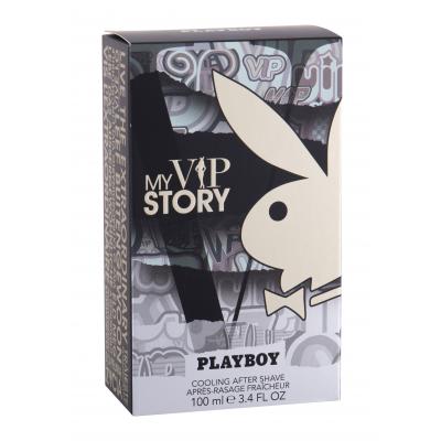 Playboy My VIP Story Voda po holení pro muže 100 ml poškozená krabička