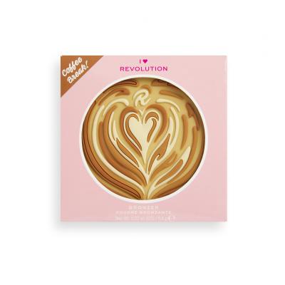 I Heart Revolution Tasty Coffee Bronzer pro ženy 6,5 g Odstín Latte