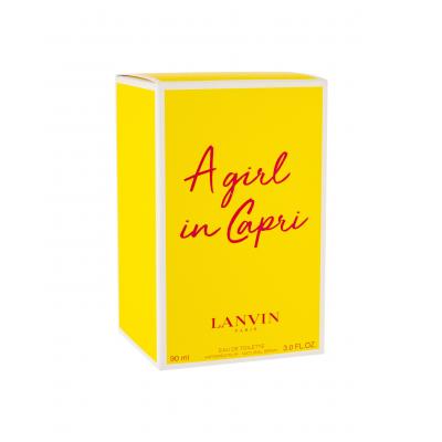 Lanvin A Girl in Capri Toaletní voda pro ženy 90 ml poškozená krabička