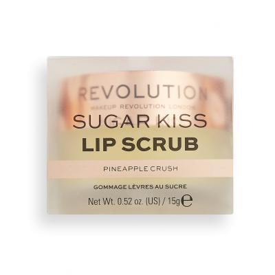 Makeup Revolution London Sugar Kiss Lip Scrub Pineapple Crush Balzám na rty pro ženy 15 g