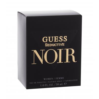 GUESS Seductive Noir Toaletní voda pro ženy 30 ml poškozená krabička