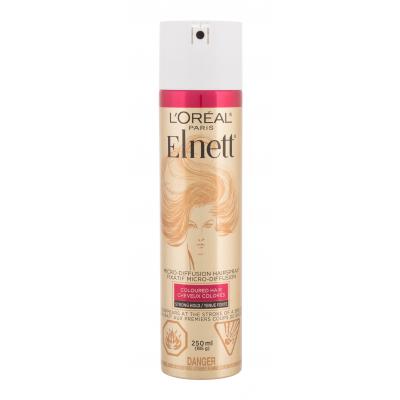 L'Oréal Paris Elnett Coloured Hair Micro-Diffusion Lak na vlasy pro ženy 250 ml