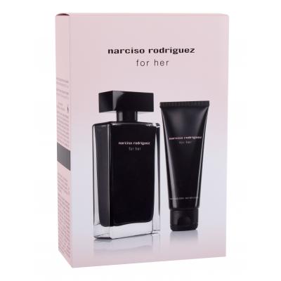 Narciso Rodriguez For Her Dárková kazeta toaletní voda 100 ml + tělové mléko 75 ml