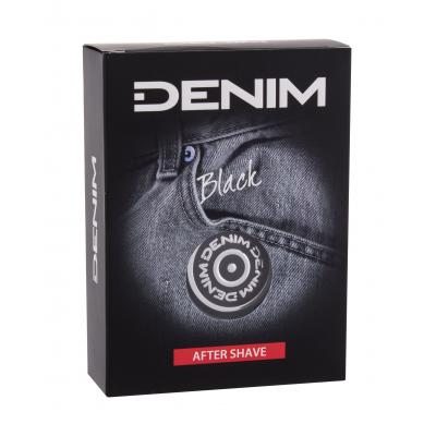 Denim Black Voda po holení pro muže 100 ml poškozená krabička