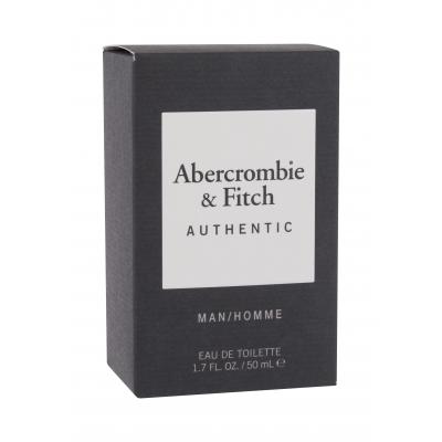Abercrombie &amp; Fitch Authentic Toaletní voda pro muže 50 ml poškozená krabička