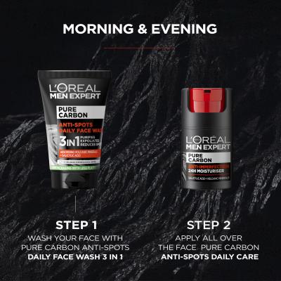 L&#039;Oréal Paris Men Expert Pure Carbon Anti-Imperfection Daily Care Denní pleťový krém pro muže 50 ml