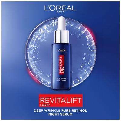 L&#039;Oréal Paris Revitalift Laser Pure Retinol Night Serum Pleťové sérum pro ženy 30 ml