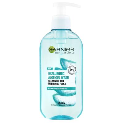 Garnier Skin Naturals Hyaluronic Aloe Gel Wash Čisticí gel pro ženy 200 ml