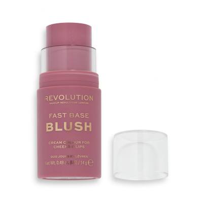 Makeup Revolution London Fast Base Blush Tvářenka pro ženy 14 g Odstín Blush