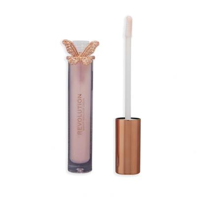 Makeup Revolution London Butterfly Lesk na rty pro ženy 5,5 ml Odstín Fly