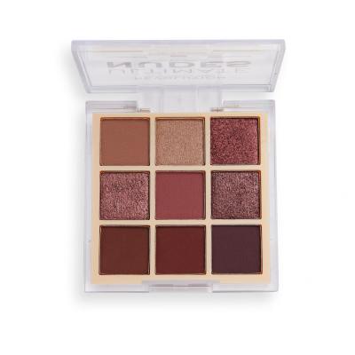 Makeup Revolution London Ultimate Nudes Oční stín pro ženy 8,1 g Odstín Dark